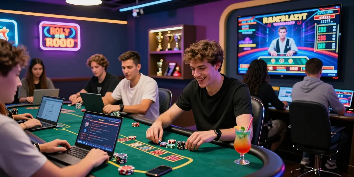 Les joueurs profitent des nouveaux casinos en ligne depuis leur salon, s'immergeant dans une expérience de jeu moderne et dynamique.