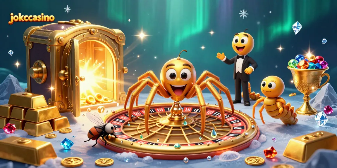Placez vos paris sur jokacasino avec cette illustration 3D captivante de jeux d'argent.