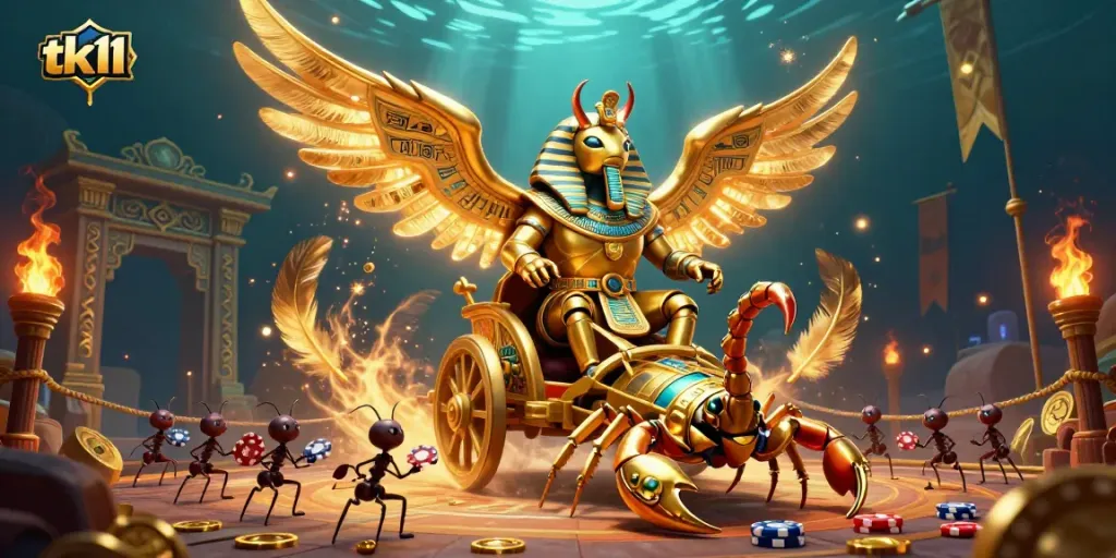 Engage in tk11-style thrilling gambling action with vibrant characters and stunning dynamic elements.